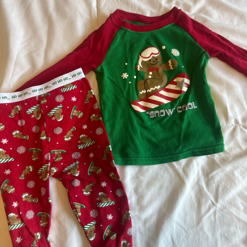 Snow cool gingerbread man set